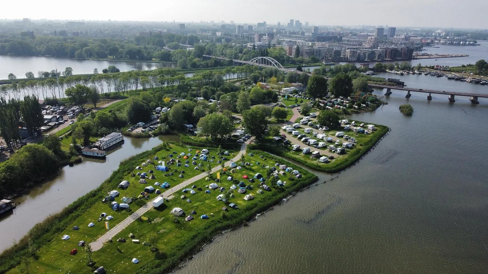 Campsite Camping Zeeburg Amsterdam